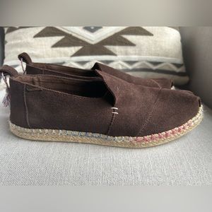 Tom's Suede Espadrille